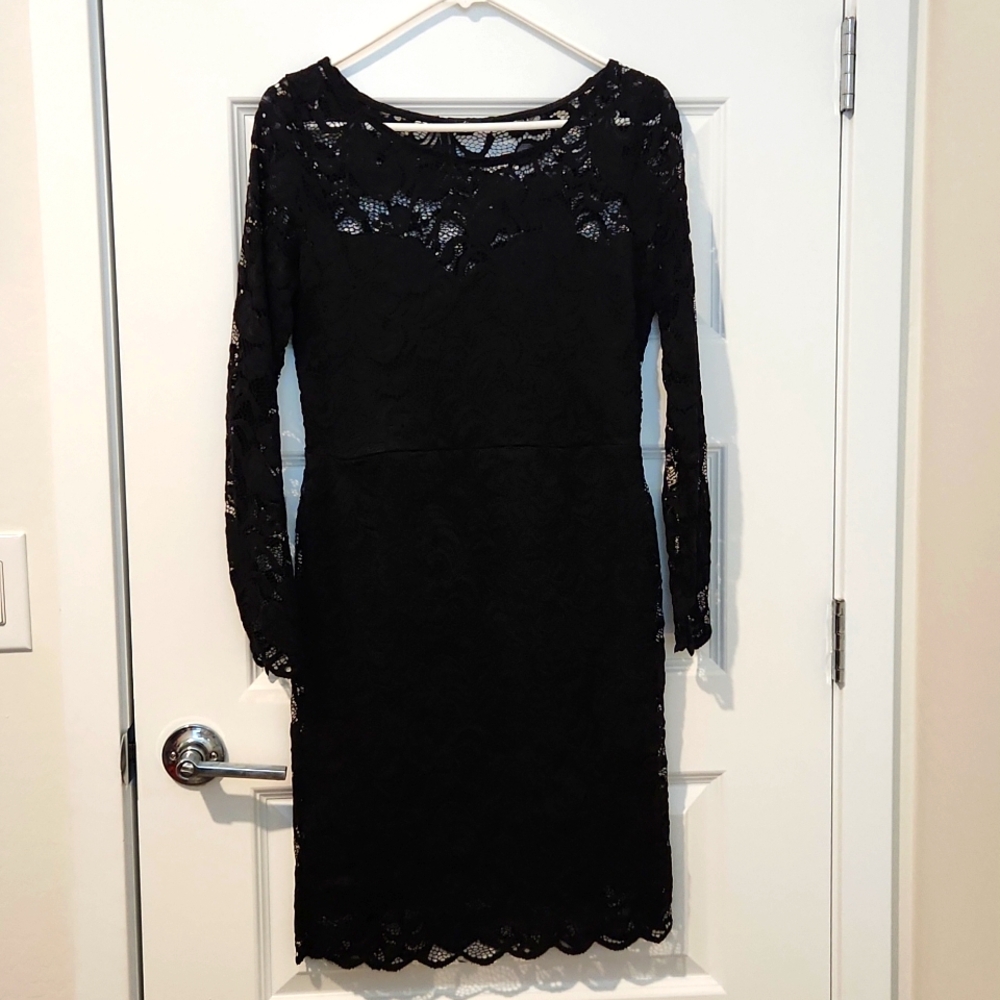 Ambiance Gorgeous Black Lace Dress!